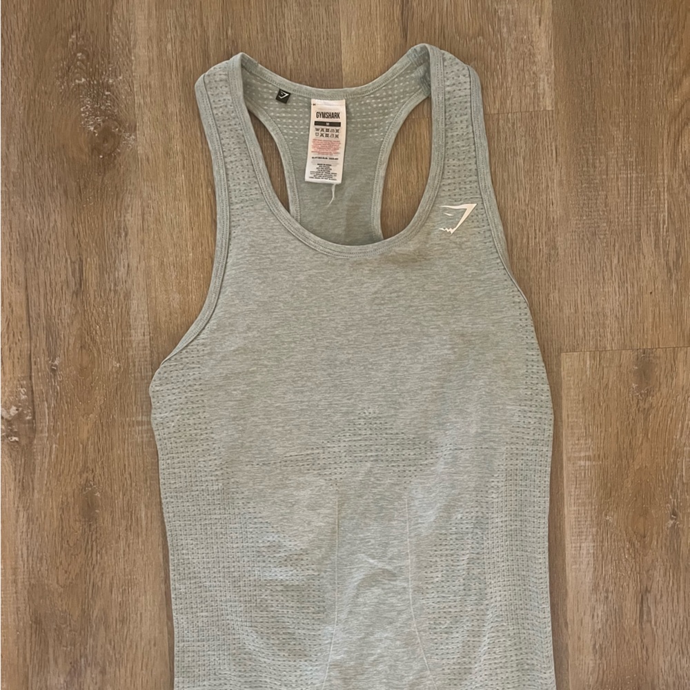 Gymshark vital seamless tank top (light blue)